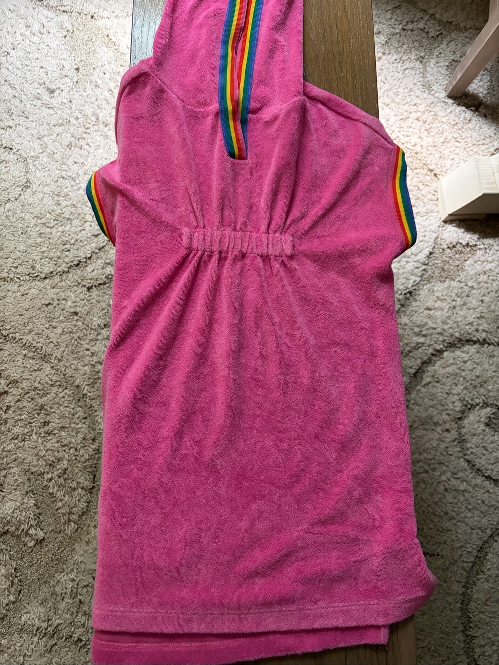 Hanna AnderssonTerry cloth robe pink size 5